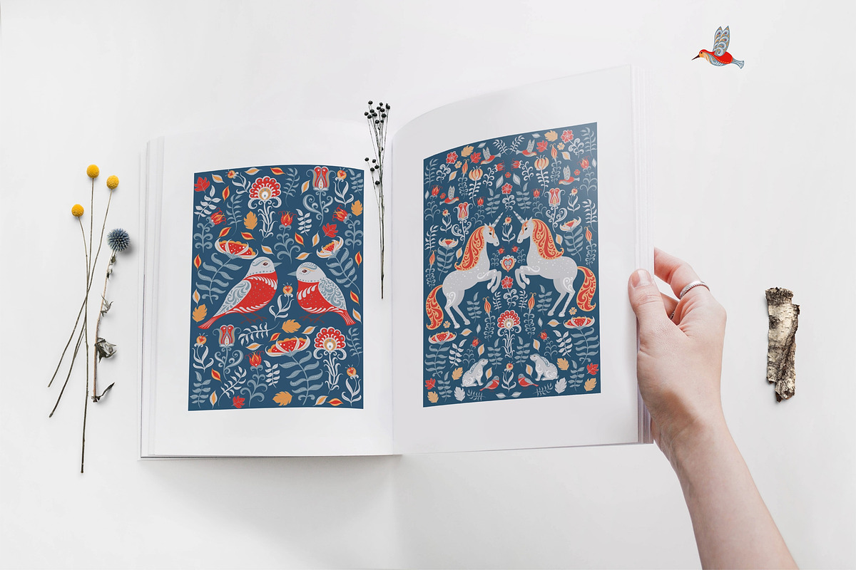 FANTASY ANIMALS AND BIRDS, an Animal Illustration by Irina Skaska (Photo 3 of 10)