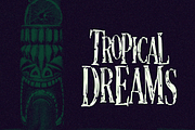 The Phantom Isles: Retro Tiki Font, a Symbol Font by Wingsart Studio (Thumbnail 9 of 19)