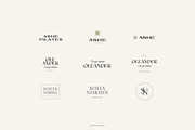 LUXURY Logos & Business Cards, a Branding & Logo Template by Crocus Paperi (Thumbnail 3 of 17)
