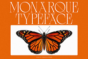 Monarque - Elegant & Chic Serif, a Serif Font by Mikhail Kitsune (Thumbnail 1 of 8)