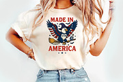 Made in 1776 America, 4th of July, an Illustration by Watercolor design (Thumbnail 2 of 3)