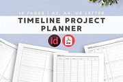 Project Planner Printable & Template, a Stationery Template by Nautical Notebooks (Thumbnail 1 of 3)