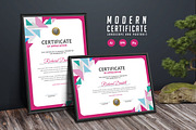 573. Modern Certificate Template, a Stationery Template by CreativeRezwan (Thumbnail 2 of 3)