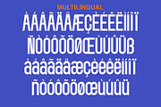 Qanielo - A Modern Condensed Font, a Sans Serif Font by Marvadesign (Thumbnail 5 of 9)