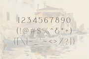 Caroline - Minimal Modern Typeface, a Serif Font by HipFonts (Thumbnail 5 of 10)