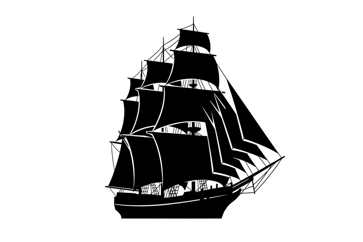 Vintage Sailing Ship SVG Bundle, an Illustration by Designs_River (Photo 22 of 31)