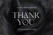 Karima A Modern Stylist Font, a Serif Font by zeenesia (Thumbnail 20 of 20)