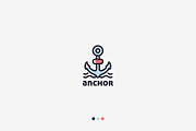 Anchor Logo Template, a Branding & Logo Template by Snitovets (Thumbnail 1 of 3)