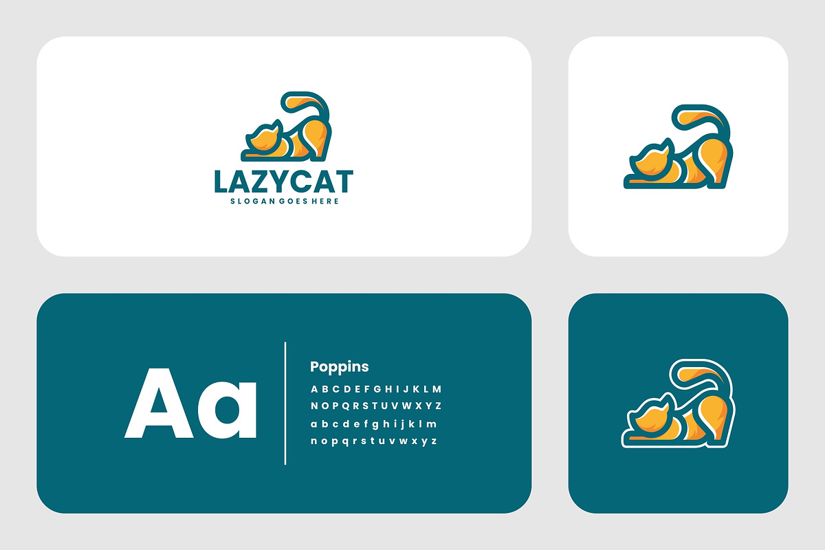 Mascot Modern Cat Logo Design, a Branding & Logo Template by Artnivora.Std (Photo 2 of 3)