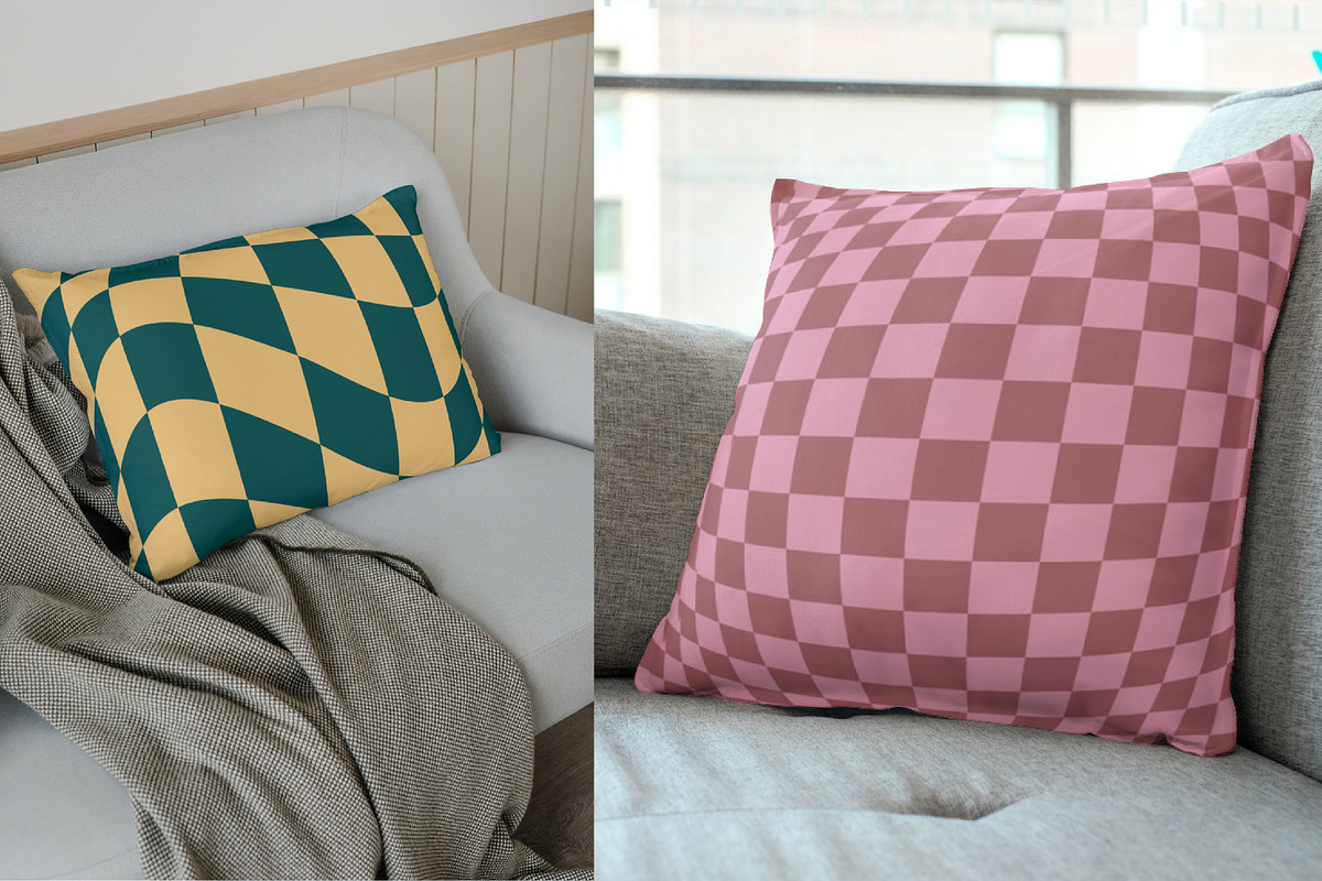 Groovy Trippy Grid Patterns, a Pattern Graphic by Michiru13 (Photo 9 of 23)