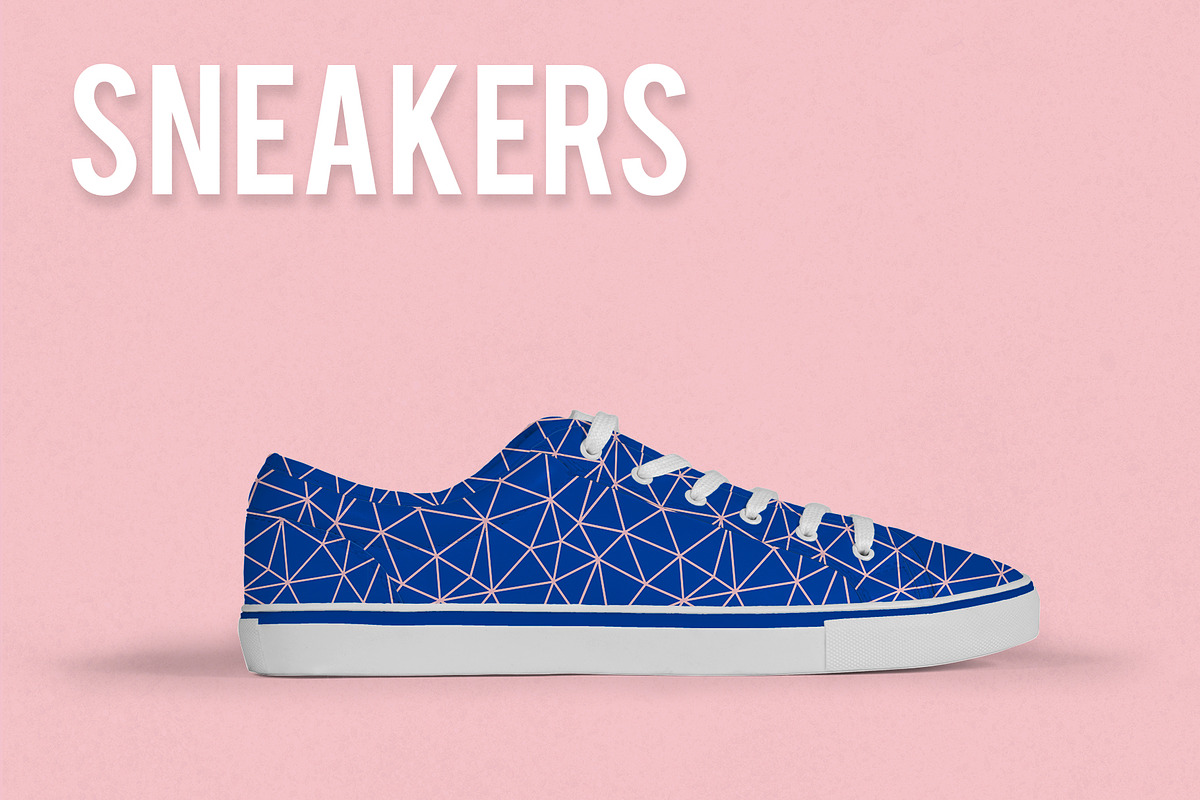 Low Poly Seamless Patterns, a Pattern Graphic by Abstracto-Create (Photo 3 of 6)