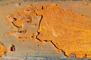 brown rusted steel metal texture background, a Photo by WorldOfPhotos