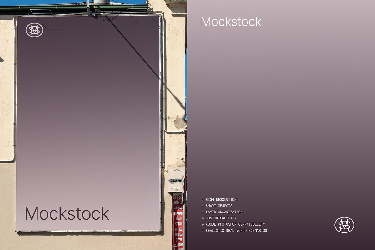 Street Billboard Mockup, an Advertising Mockup by mockstock (Photo 2 of 2)