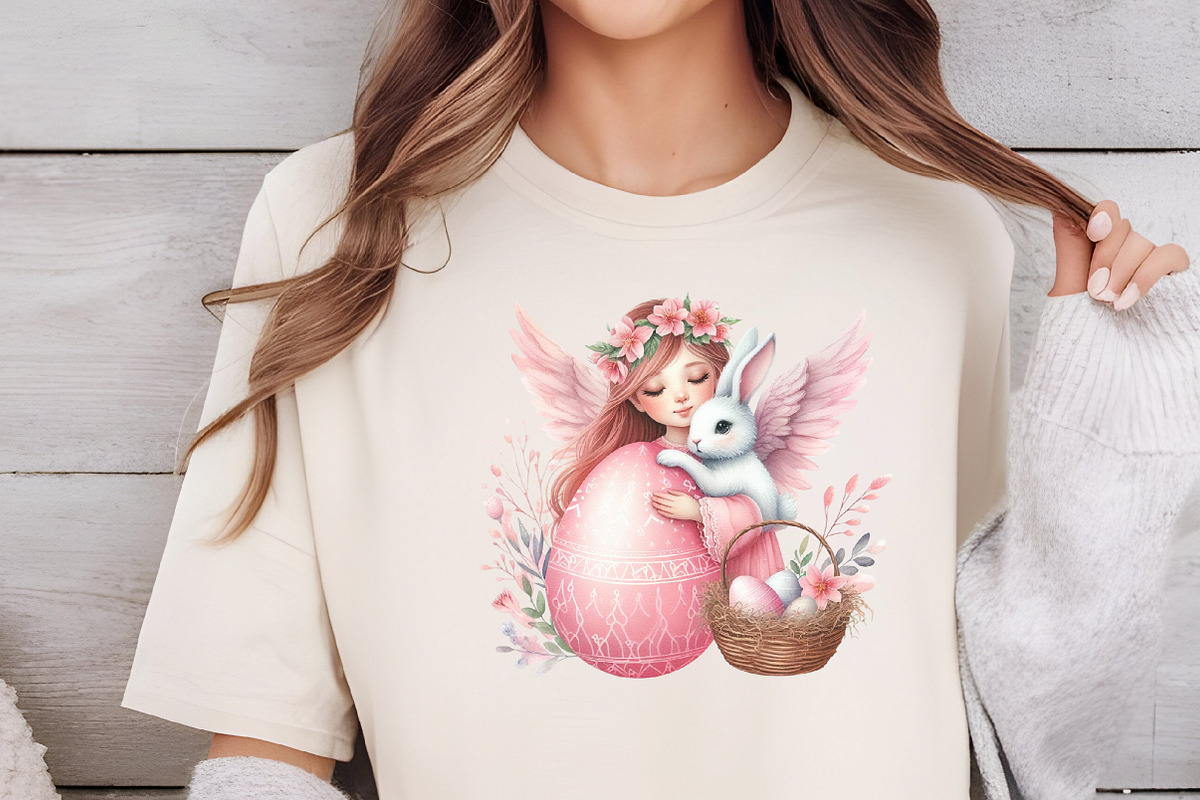 Easter Fairy Clipart, an Illustration by DreamCafeArt (Photo 4 of 6)
