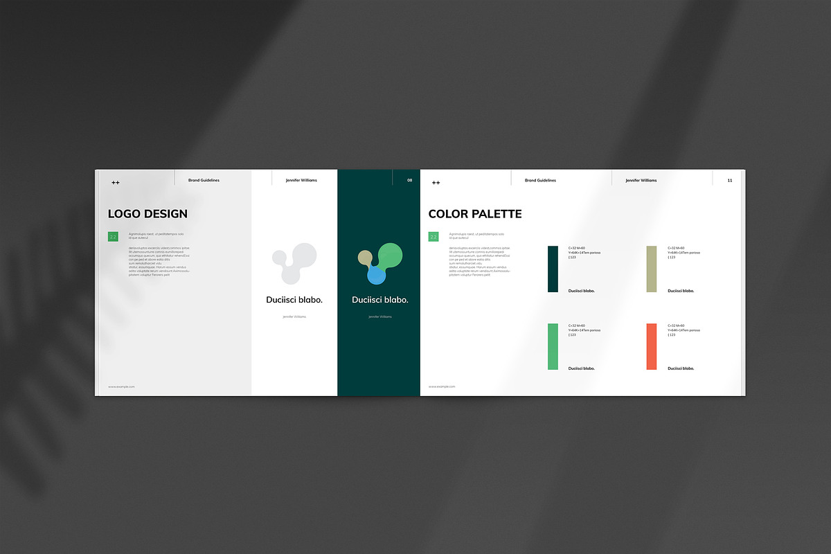 Brand Guideline Layout, a Brochure Template by metastudio38 (Photo 4 of 7)