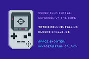 Nanobit - Pixel Typeface, a Sans Serif Font by alpercakici (Thumbnail 3 of 15)