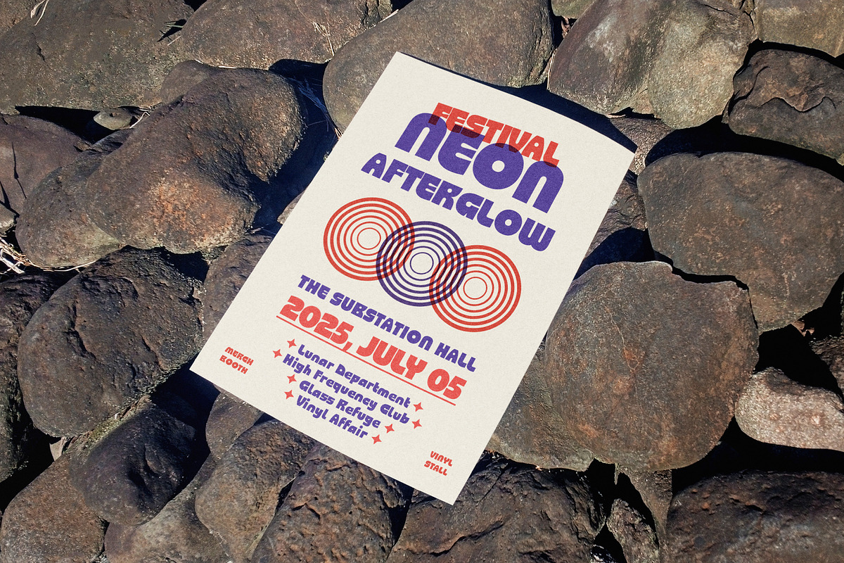 Badgo - Geometric Retro Futurism, a Sans Serif Font by Tiptop Graphic (Photo 7 of 10)