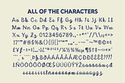 CS Melanie Stamp, a Script Font by Craft Supply Co. (Thumbnail 8 of 8)