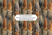 World’s Indigenous Peoples Patterns, a Pattern Graphic by Nicole Branger Art (Thumbnail 9 of 38)