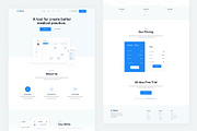 Mymed — App Landing Page + Dashboard, a Landing Page Template by artemmashirov (Thumbnail 1 of 3)
