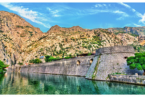 Fortifications of kotor in containing kotor, montenegro, and wall, an Architecture Photo by Leonid Andronov