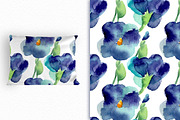 Watercolor violets, a Decorative Illustration by Colibri Watercolor (Thumbnail 6 of 6)