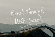Black Borough Brush Font, a Script Font by sizimon (Thumbnail 3 of 9)