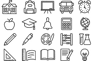 Vector illustration of school, an Education Illustration by ZinetroN
