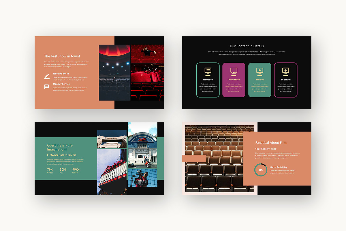 Quma : Entertainment Google Slides, a Presentation Template by Punkl Camp (Photo 10 of 16)