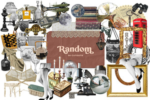 Vintage Collage Creator 710 PNG