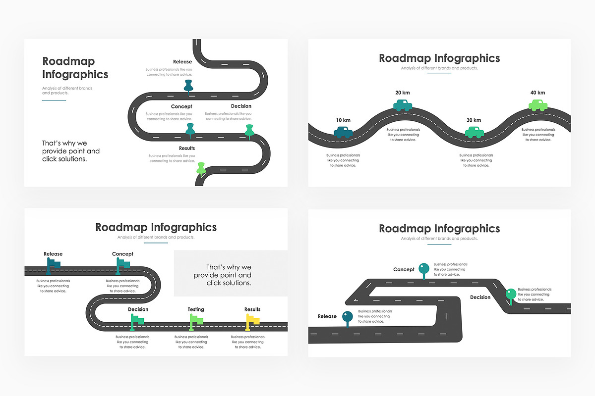 Roadmap Infographics - PowerPoint, a Presentation Template by slidequest (Photo 2 of 7)