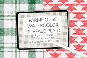 Farmhouse Christmas Buffalo Plaid