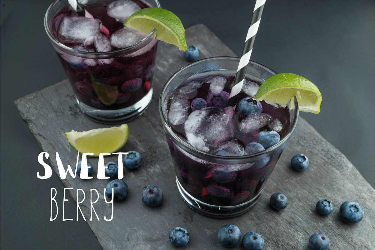 Wild Blueberry Font Duo preview 8