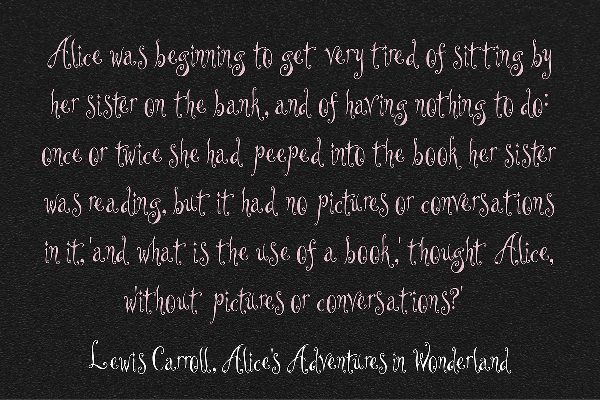 Swoonspun Swirly Display Font, a Handwritten Font by The October Creative (Photo 5 of 8)