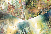 The Fairyland, a Background Graphic by Curve Design (Thumbnail 3 of 4)