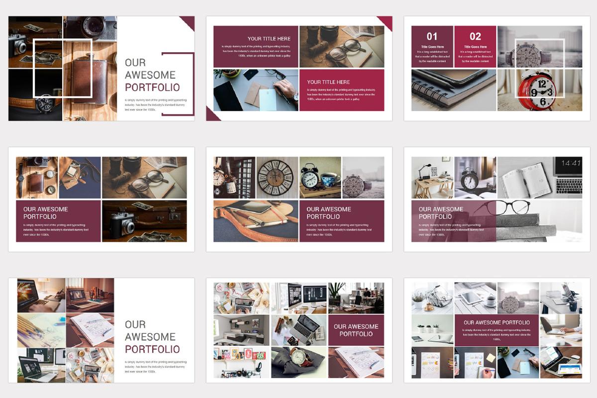 Varied PowerPoint Template, a Presentation Template by GraphicStan