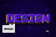 Pixel Lego Text Effect, a Layer Style Add-On by iDoodle Studio (Thumbnail 2 of 5)