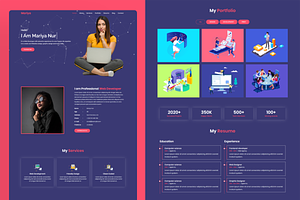 Portfolio Website Theme