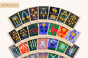 Tarot Cards - Major & Minor Arcana, an Object Graphic by Alina Sh (Thumbnail 3 of 6)