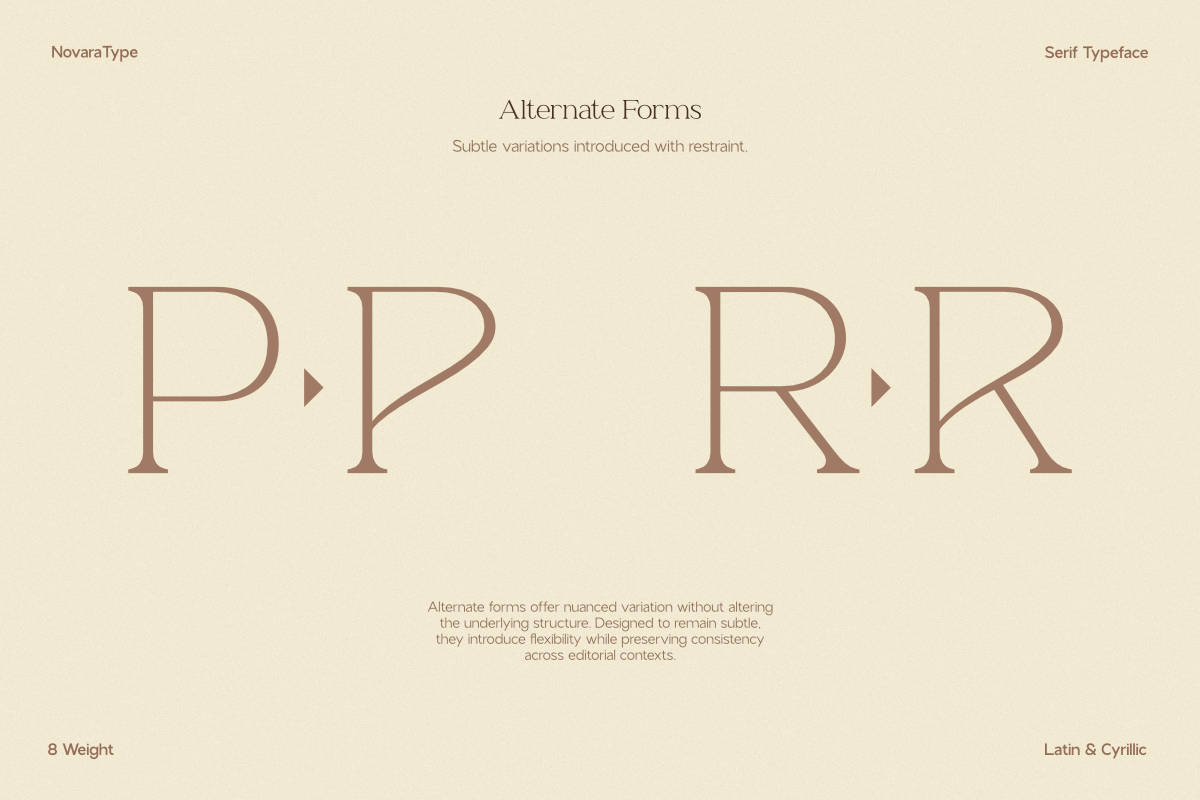 NV NERIVO – Modern Serif Font, a Serif Font by Novaratype (Photo 7 of 15)
