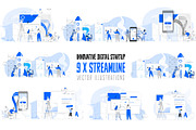 Innovative Digital Startup, a Technology Illustration by Hurcastock! (Thumbnail 1 of 7)