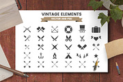 568 Vintage Objects and Badges, a Branding & Logo Template by Toonsteb (Thumbnail 11 of 24)