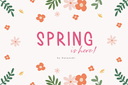 Modern Art Abstract Flowers, a Decorative Illustration by Hanazumi (Thumbnail 1 of 9)