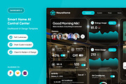 Neura Adaptive AI Smart Living UI, a Landing Page Template by productype1 (Thumbnail 1 of 5)
