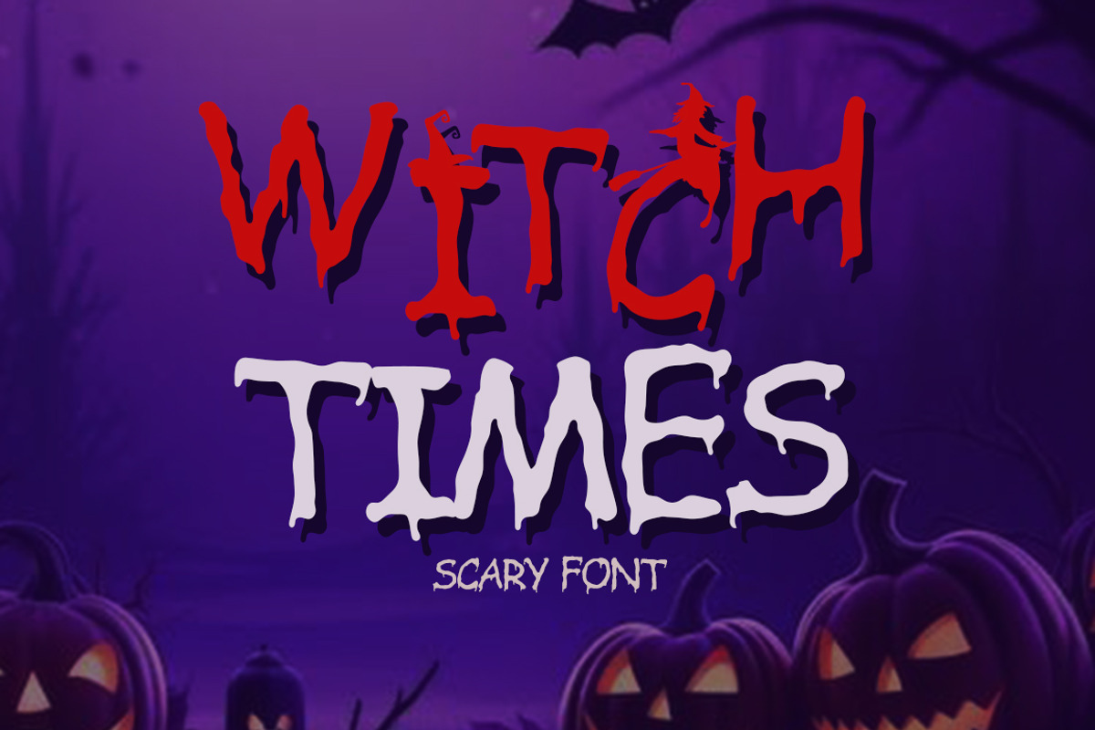 Witch Times, a Slab Serif Font by rulihoki studio (Photo 1 of 5)