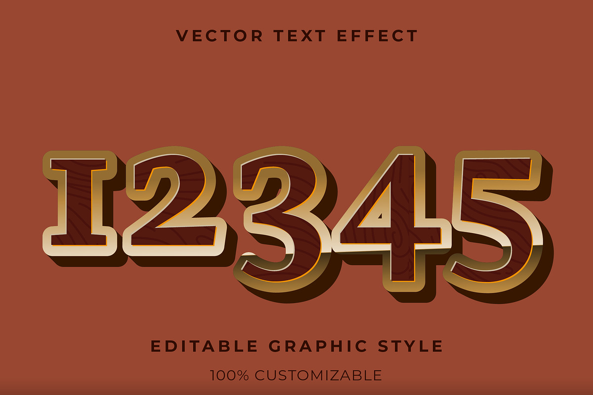 Wooden Engraved Text Effect preview 2