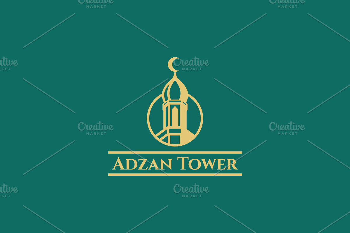 Adzan Tower - Building Logo, a Branding & Logo Template by ashenterprise (Photo 1 of 3)