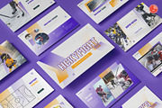 Hockey Team & Sports PowerPoint, a Presentation Template by Pixslides (Thumbnail 1 of 7)