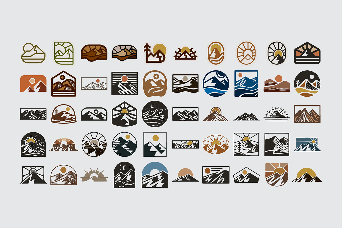 Mountain Logo, a Branding & Logo Template by Guna Studio (Photo 5 of 6)