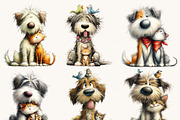 Quirky Dog and Cat Friendship, an Animal Illustration by Design Scotch (Thumbnail 2 of 9)